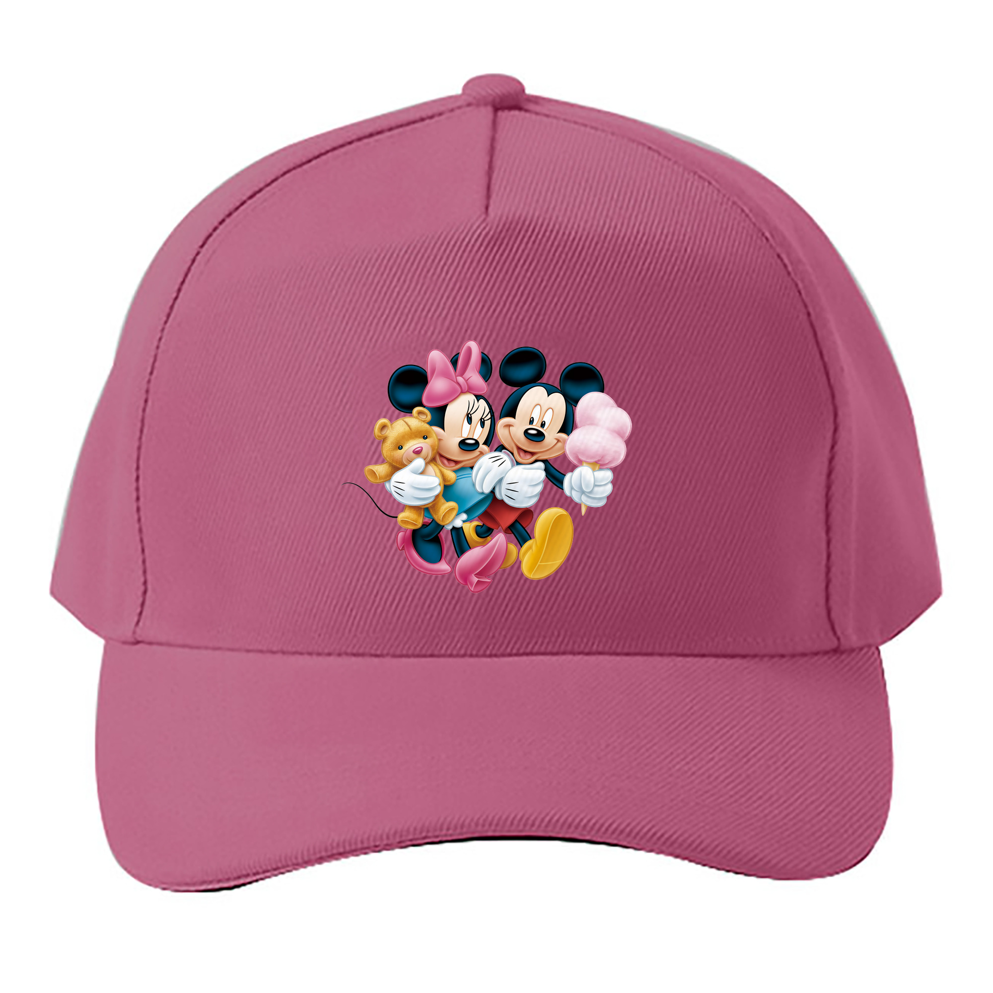 （画像用） ミッキーマウス Mickey Mouse ベースボールキャップ 綿100％ 男女兼用 帽子 スポーツ